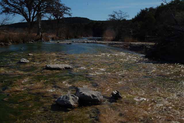 the Frio River near Concan